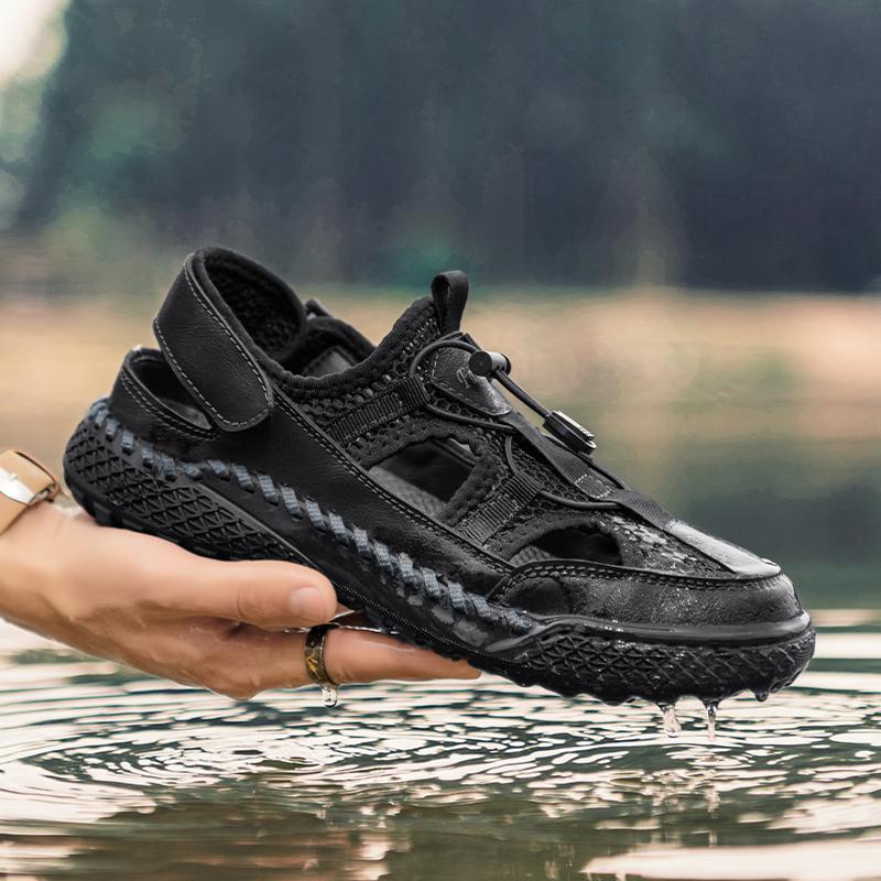 38-46 Summer Men's Casual Closed Toe Sandals Womens Large Size Casual Sandals for Men Mens Hiking Sandals