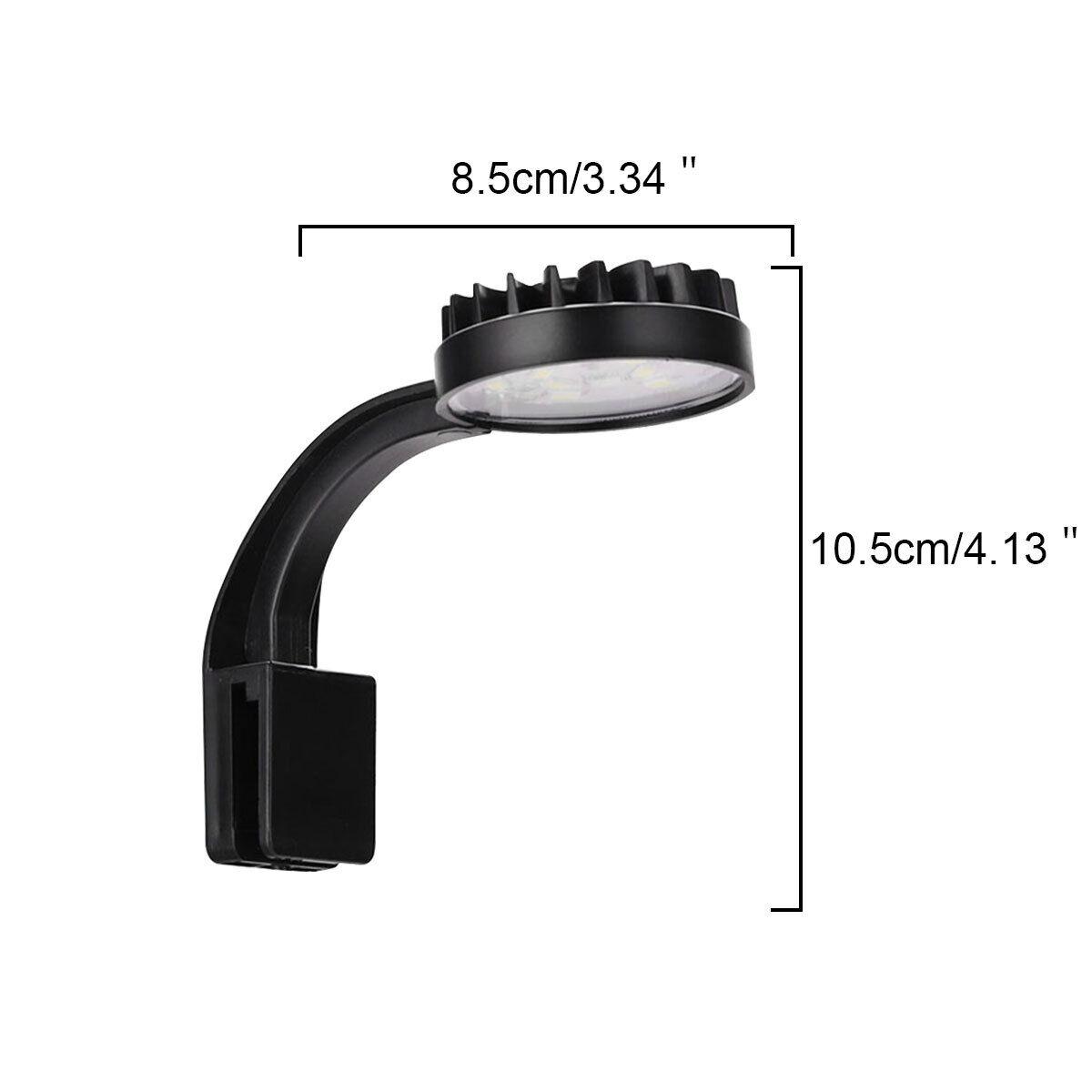 

Tingml 1 шт. светильник для небольшого аквариума, светодиодное освещение для водных растений, USB-зажимная лампа