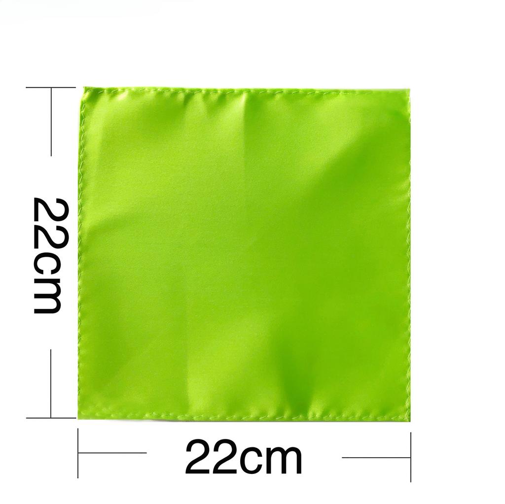 Men'S Suit Pocket Towel, Small Square Towel, Wedding Party Dress Chest Towel, Solid Color Handkerchief, Black, Red, Blue, Green, Yellow And Purple.