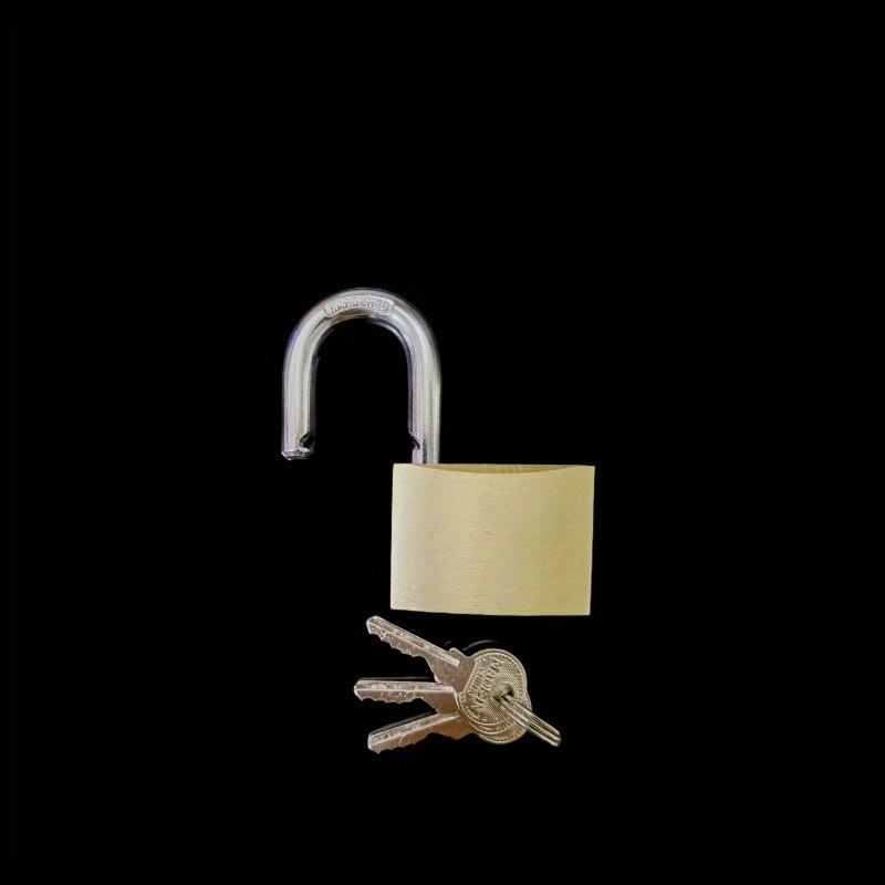 1PC Lock 32mm/0.96inch Padlock for Travel Bag, Gym Locker Padlock with Keys