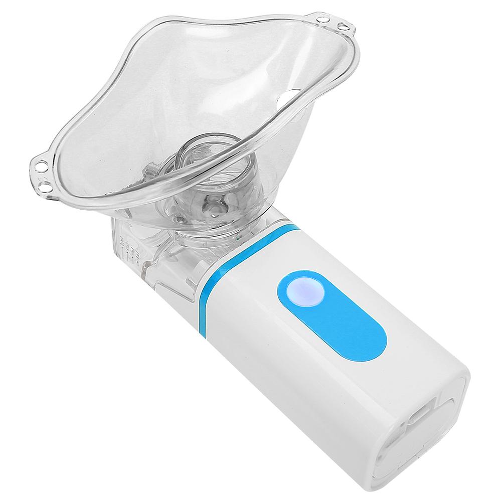 Ultrasonic Portable Children Medicine Liquid Inhaler Atomizer Household Adult NebulizerBlue