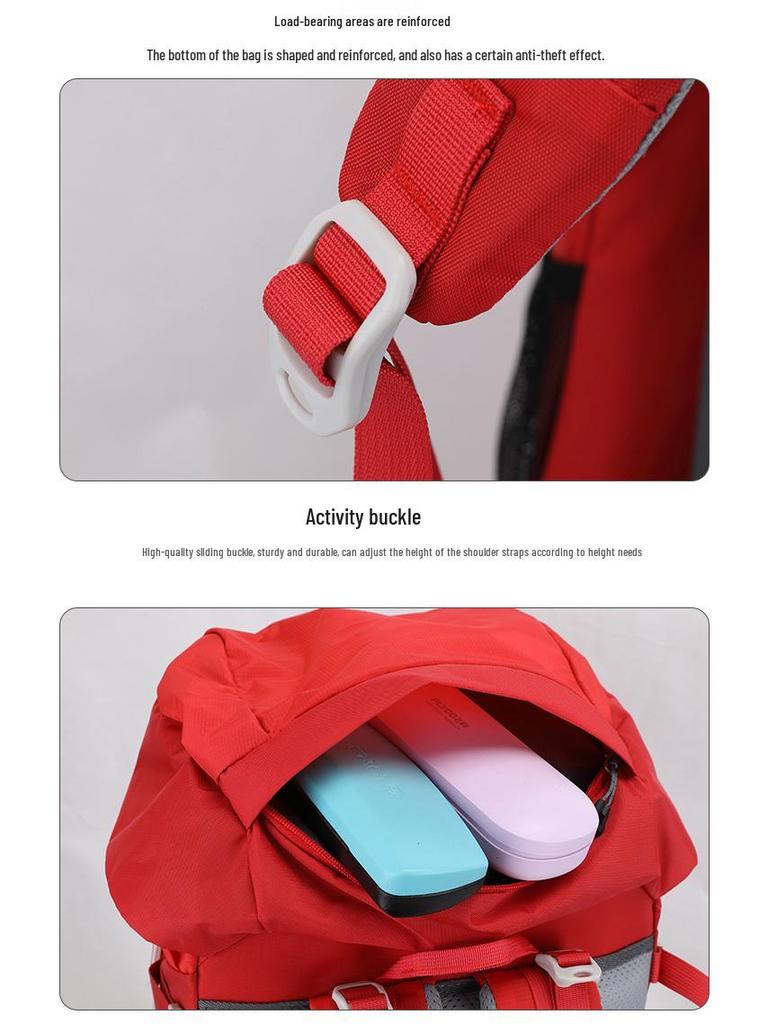 50L Waterproof Nylon Hiking Backpack - Large Capacity, Multifunctional for Outdoor Sports, Camping, and Travel