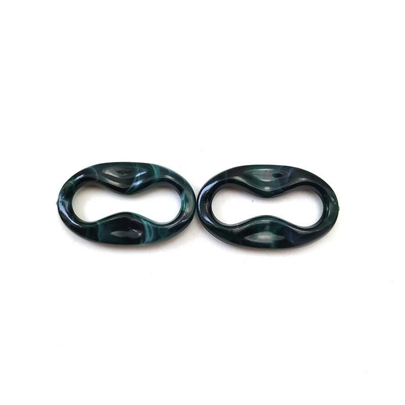 Acrylic Chain Buckle 21x35mm - DIY Jewelry Accessories & Bag Chain Material