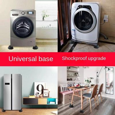 Washing Machine Base Frame Universal Foot Pad Fixed Non-Slip Shockproof Foot Pad High Bracket Drum Washing Machine Special Base