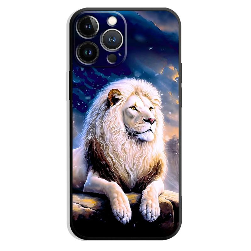

Чохол для телефона Lion для iPhone Samsung Galaxy Redmi Xiaomi Oppo OnePlus Note SA 7 8 9 10 11 12 13 14 20 21 22 23 53 54 Pro Max Plus Ultra TPU Soft Samsung Galaxy A51