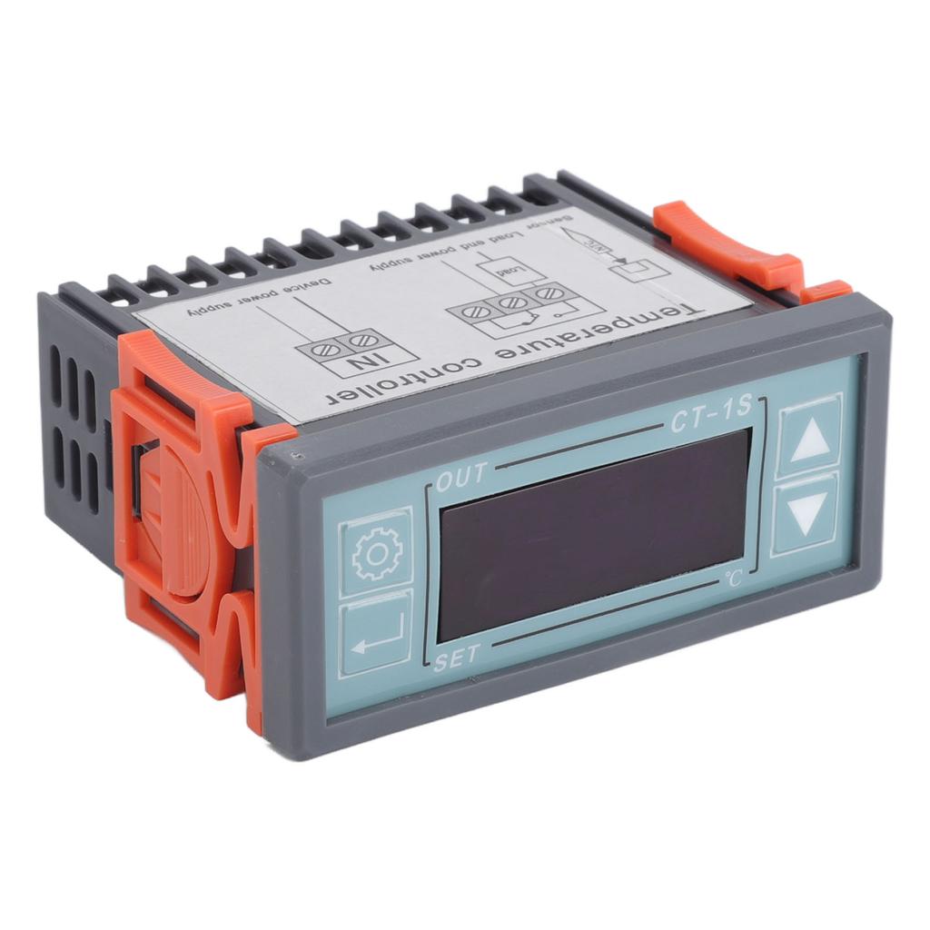 Digitaler Inkubator-Controller Kühlung Heizung Digitaler Temperaturregler Thermostat für Inkubator Gefrierschränke AC220V