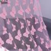 1/3/5 Yards Tulle Embroidery Butterfly Organza Fabric for Wedding Birthday Party Dress Fabric DIY Background Decoration