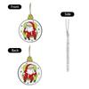 Wooden Pendant Set For Christmas Tree Decoration