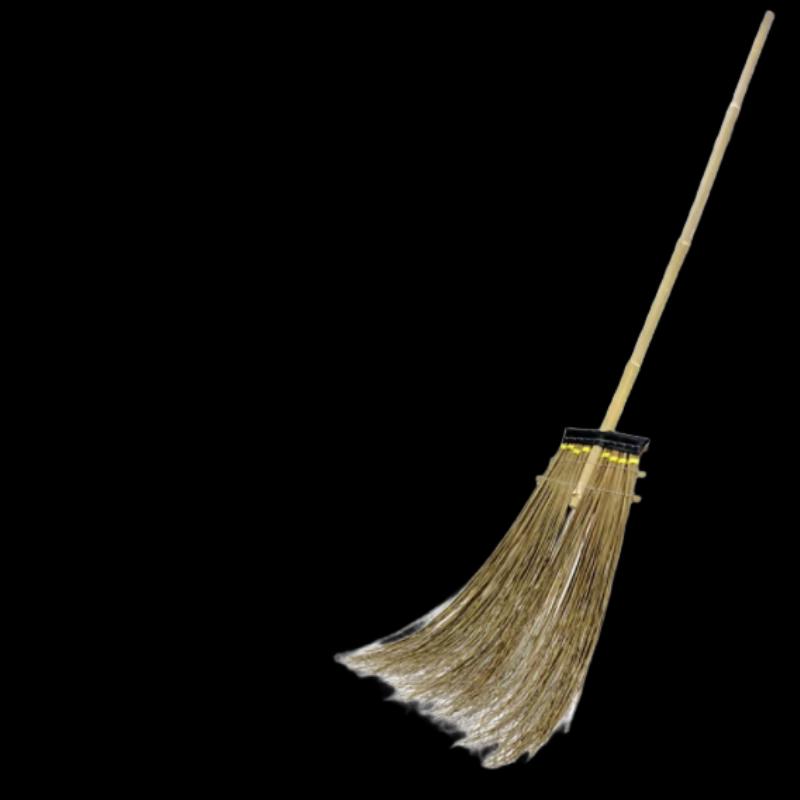 Heavy-Duty Bamboo Road Broom