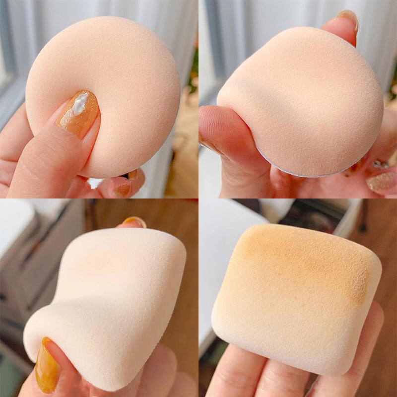 1pcs Soft Cosmetics Puff Concealer Foundation Powder Air-Cushion Facial Makeup Sponge Wet Dry Dual Use Smooth Puff Beauty Tools