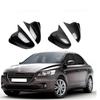 Car  Rearview Side Mirror Cover Fit For  Peugeot 301 2012-2018 For Citroen C-Elysee 2014-2018 Wing Cap Rear View Case Trim