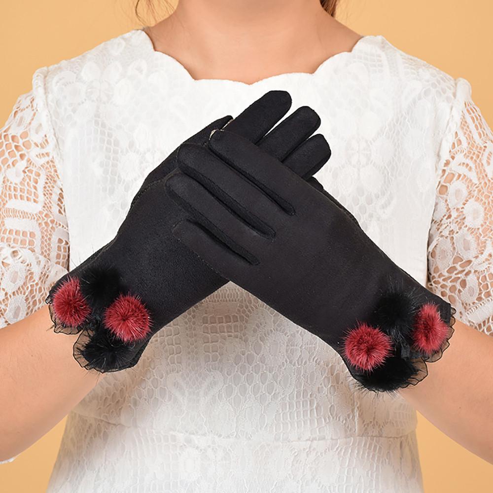 1 Pair Women Long Gloves 16 Inch Mesh Stretchy Full Finger Gloves Mittens for Ou