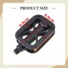 2x Kids Bike Pedals Quick Installation with Reflective Strips Replaces Part