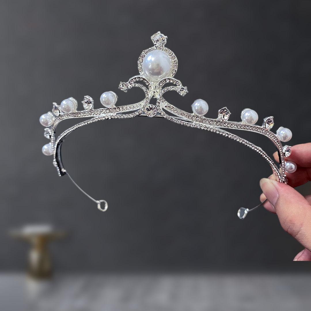 

Свадебные аксессуары Свадебные головные уборы Детские шоу Аксессуары для волос Взрослые праздничные наряды на день рождения Головные уборы Жемчужная корона Повязка на голову