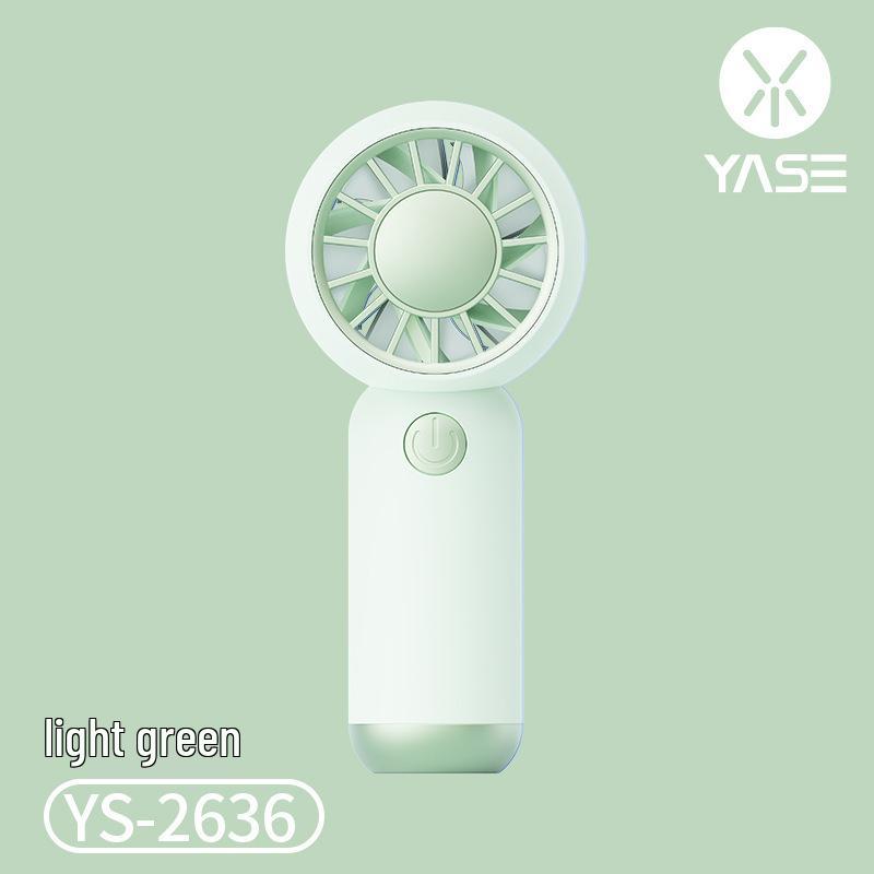 Handheld USB Rechargeable Mini Fan - Customizable Logo for Summer Office