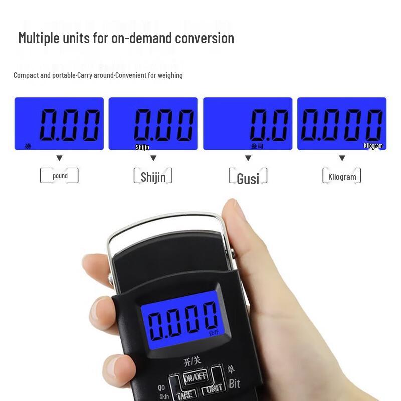 Portable Handheld Digital Luggage Scale 50kg