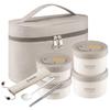 TAFUCO T5392 4-Layer Stainless Steel Insulated Lunch Box