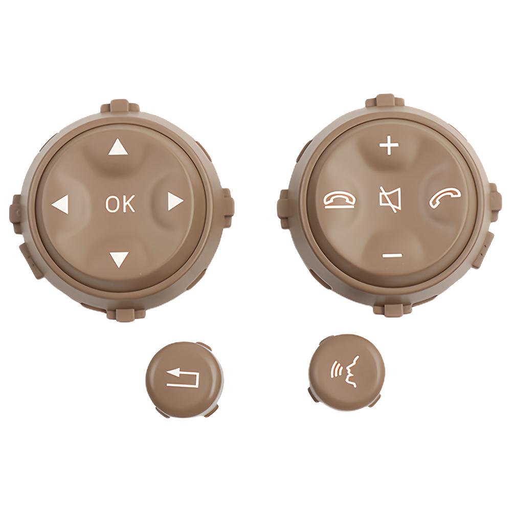 

Для Mercedes Benz S-Class W221 2006-2009 черные автомобильные кнопки рулевого колеса аксессуары автомобильные многофункциональные кнопки рулевого колеса бежевый