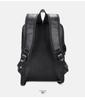 Men's PU Double Shoulder Computer Bag - Casual Business, Trendy Fashion, Large Capacity Travel Bag
