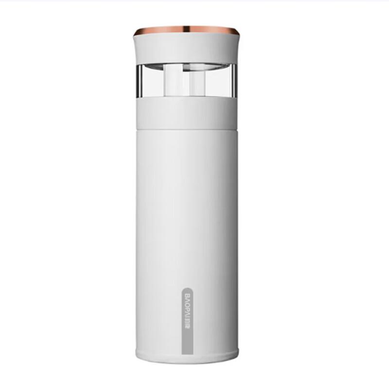Leopard Brand 400ml Insulated Tea Infuser Bottle with Temperature Display