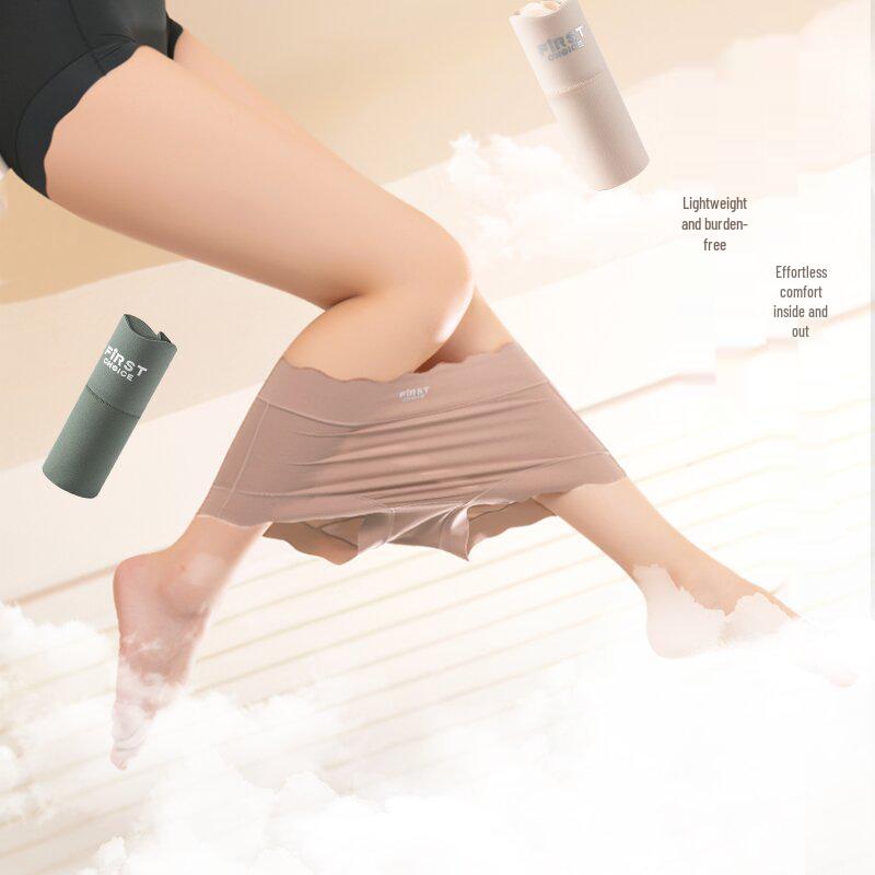 Women's Seamless Ultra-Thin Silk Crotch Panties, Plus Size, High Elasticity, One Size, Sheer Ice Silk.
