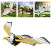 Simulation Electronics Eagle Luminous Bird Repellent Hanging Eagle with Light