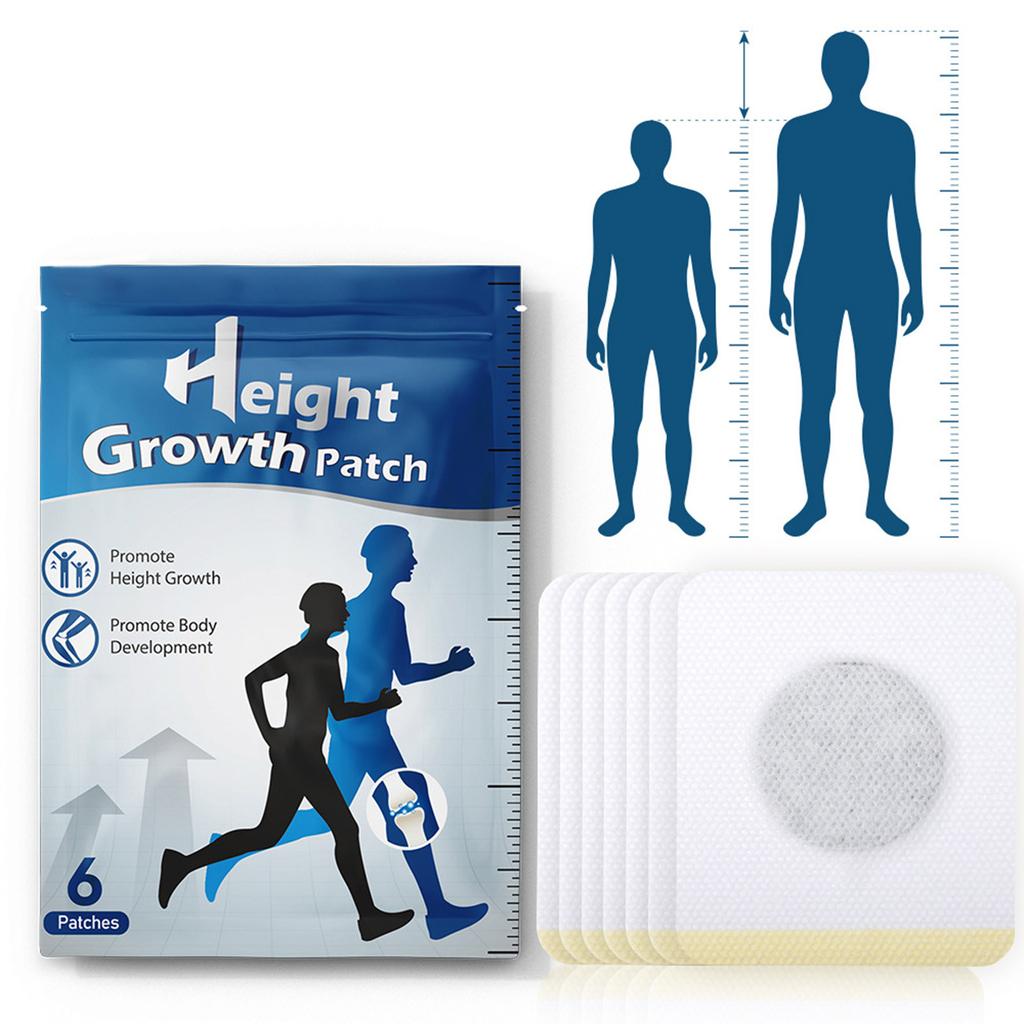 Jiangao Patch Acupoint Patch To Promote Growth (6 Patches Per Bag) Height Growth Foot Patch Care Foot Patch To Improve The Body Shape Of Adults