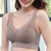 Top a Tubino in Pizzo Sexy da Donna Intimo Beauty Back Senza Ferretto Modellante Anti-cedimento Tipo Gilet Traspirante Reggiseno a Fionda
