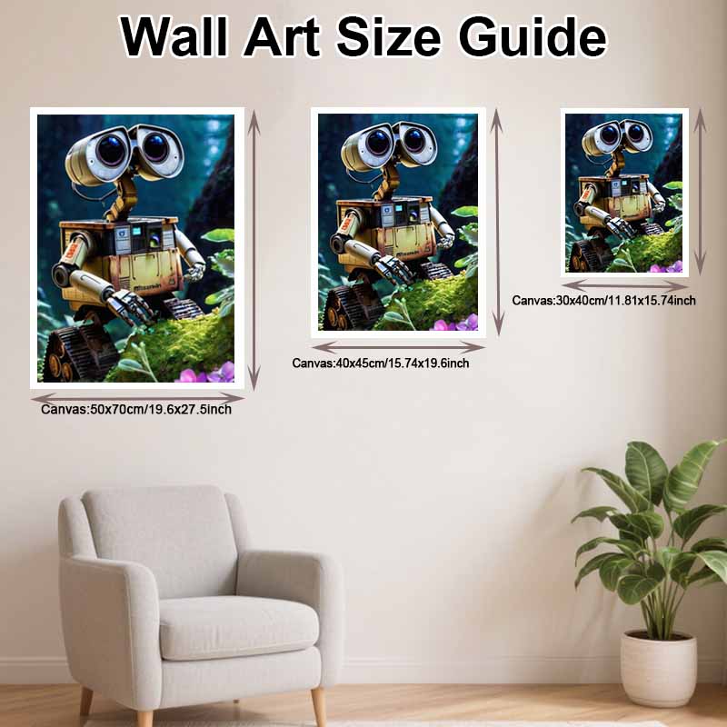 Disney WallE Diamond Painting 5D Handmade DIY Gift Diamond Painting Set Art Home Decor