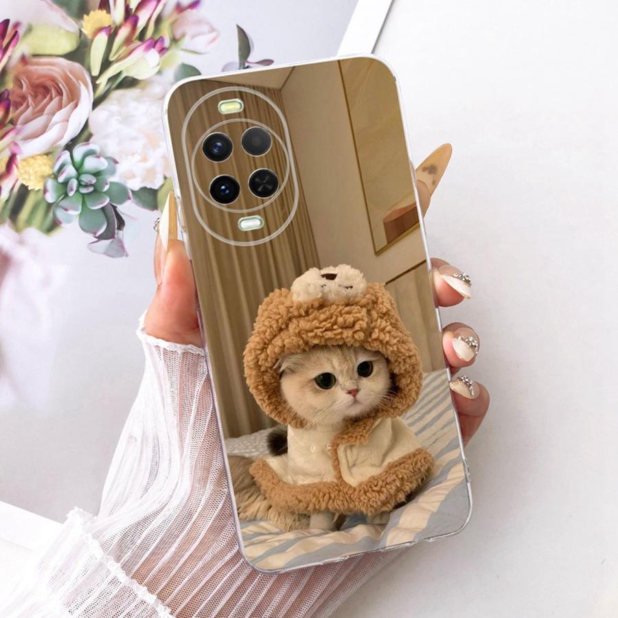 For Huawei Nova 15 Pro Case Nova15 Capa Soft Silicone Cute Cats Cartoons Painted Cover for Huawei Nova 15 Pro Ultra Couqe