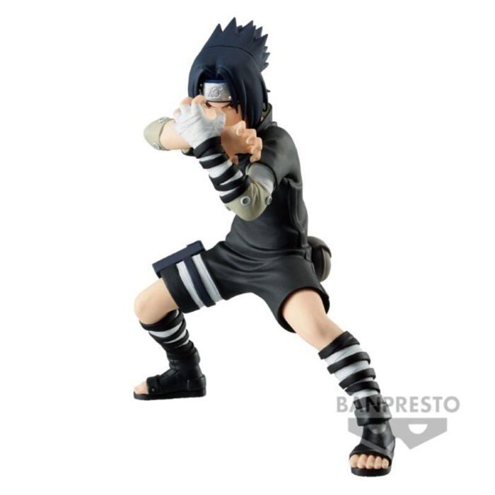Figurine - banpresto - uchiha sasuke iii - 14 cm - vibration stars - naruto