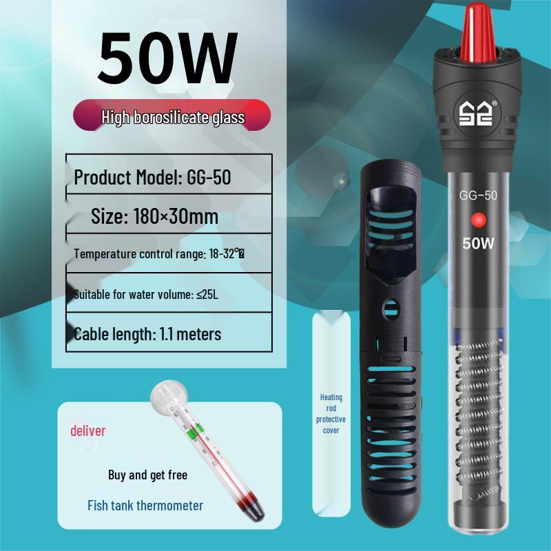 Explosion-Proof Digital Aquarium Heater with Thermostat for Fish and Turtle Tanks