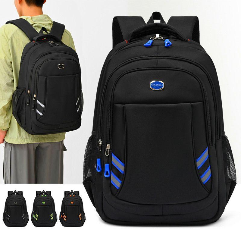 School Bag Large Capacity Backpack Unisex Travel Laptop Bag Business Casual Bookbag