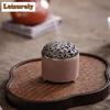 Zen Maple Leaf Line Incense Burner Household Small Aromatherapy Furnace Indoor Insert Incense Seat Holder Tea Ceremony Ornaments