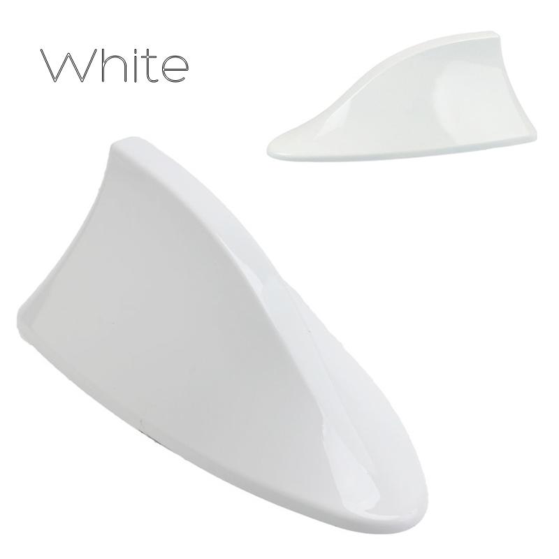 16cm Universal Carbon Fiber Look Car Roof Top Mount Shark Fin Aerial Antenna Toppers Auto Radio AM FM Antenna Signal Amplifier