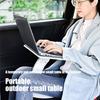 Portable Vehicle Desk Holders Stand for Work Study and Eating Adjustable Height Adjustment 5cm ABS Aluminum Construction
