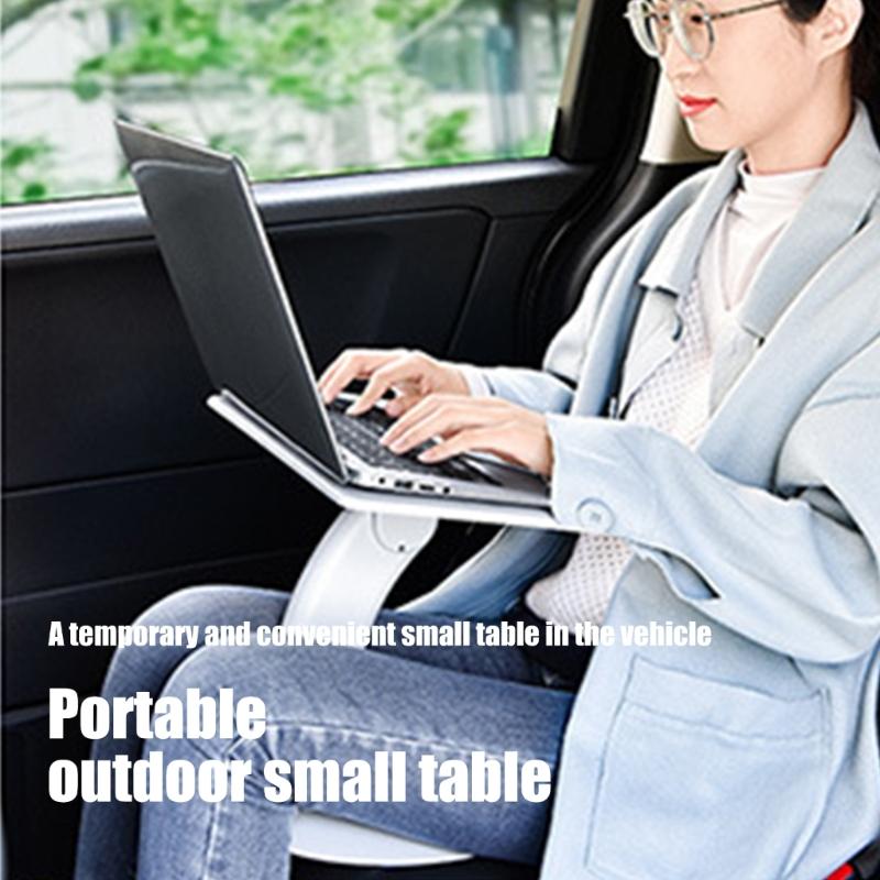 Portable Vehicle Desk Holders Stand for Work Study and Eating Adjustable Height Adjustment 5cm ABS Aluminum Construction