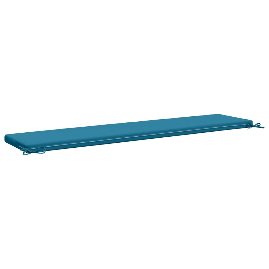 2 Piece Bench Cushion Set SOEST 100percent  Polyester Sky Blue