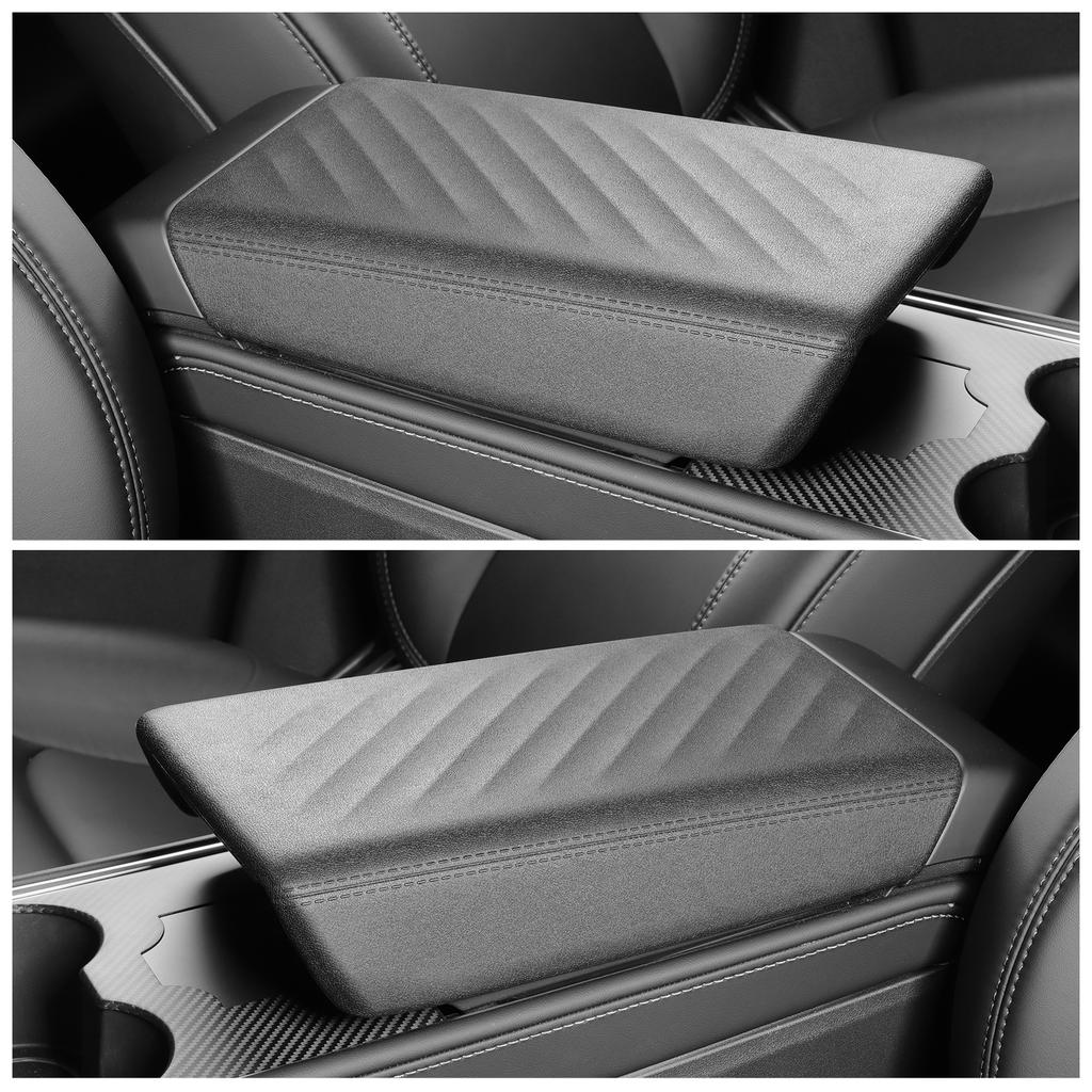 For Tesla Model Y 2025-2025 Armrest Box Protective Cover Central Control Armrest TPE Protector Mat Car Interior Accessories