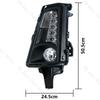 1Set For Toyota Hiace Commuter 2019 2020 2025 Car Front Bumper Fog Lamp Daytime Running Drive Light Foglight LED Halogen