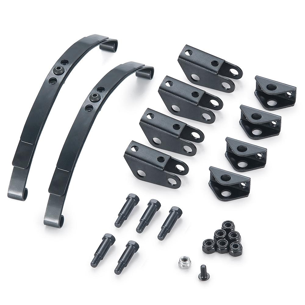 AXSPEED Steel Leaf Spring Suspension Bar Set for 1/14 Tamiya Tractor Truck Trailer Cargo Tow Upgrade Parts