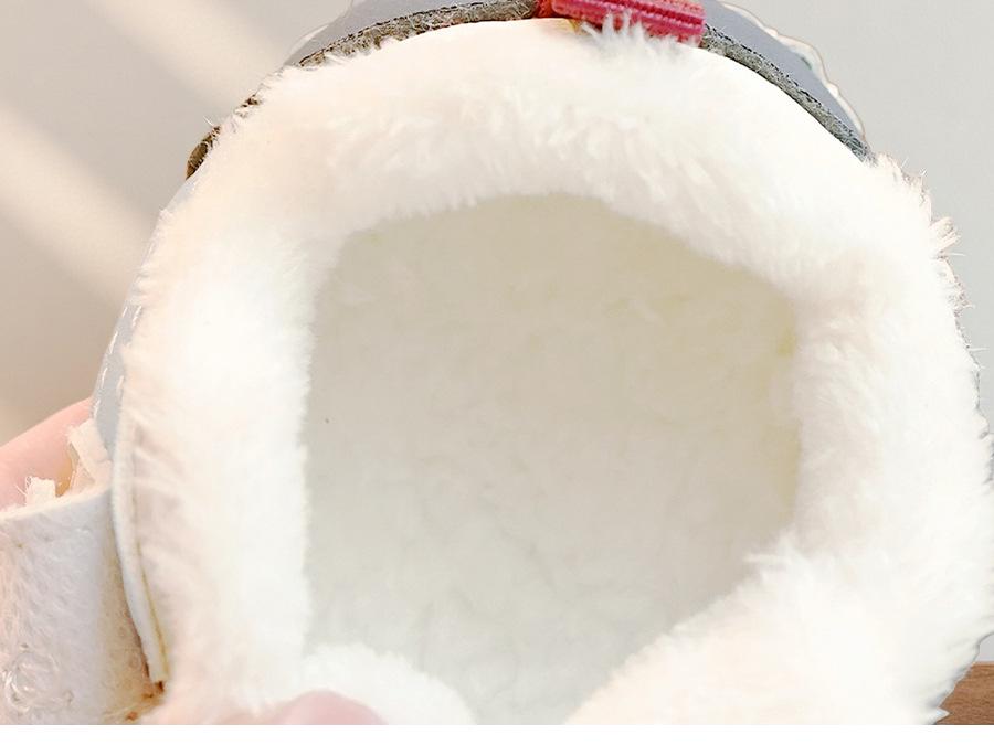 Warm Fleece-Lined Non-Slip Baby Walking Shoes (0-1 Year)