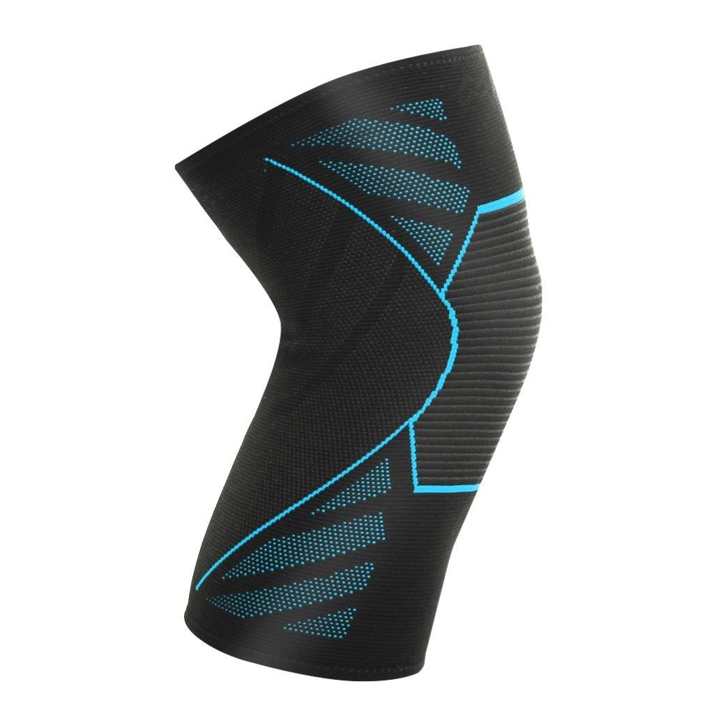 

1 PC Elastic Knee Pads for Sports Gym Fitness Gear Nylon Kneepad Brace Jogging Knee Protector Volleyball Support High Quality Practical Daily Use S
