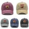 Fußball-Saison-Print Unisex Baseballkappe Verstellbare Dad Hat Kopfbedeckung Used Snapback Baseballkappen Ideale Wahl für Draußen