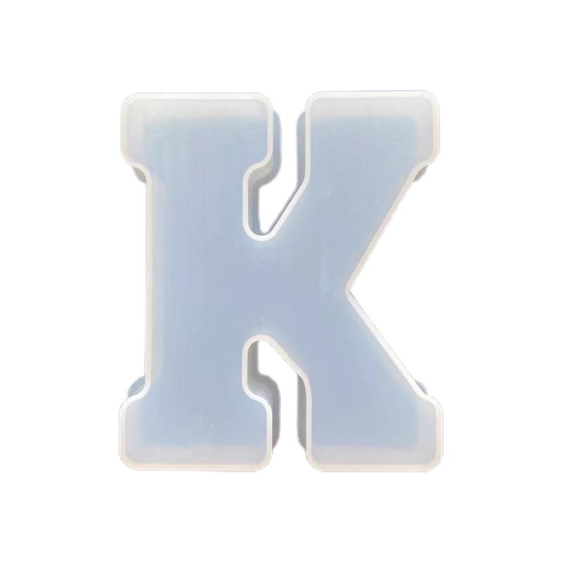 Silicone Alphabet Molds Large 26 Letter Molds Epoxy Resin Molds for DIY Craft Birthday Party Wedding Home Decoration
