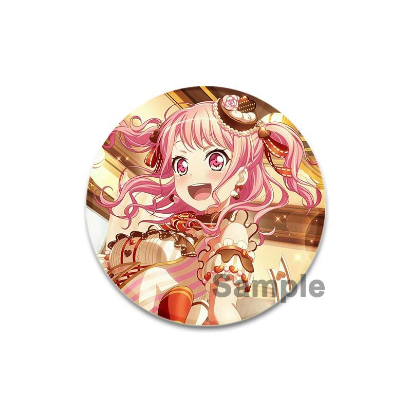 32/44/58mm BanG Dream Aya Maruyama Pin Handmade Brooch for Clothes Cartoon Cosplay Badge Backpack Decoration Jewelry Gift