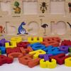 Kids Russian Alphabet Jigsaw Words Preschool Early Educational Learning Toy Puzzle Wooden Montessori Letters Board for Children