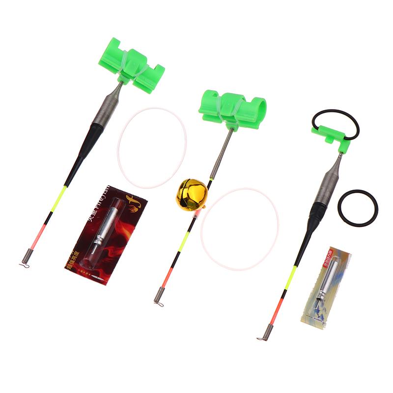 Night Fishing Fishing Rod Lighting Stick Removable Waterproof Fishing Bite Bell Alarm Indicator Float Tackle For Lure Road