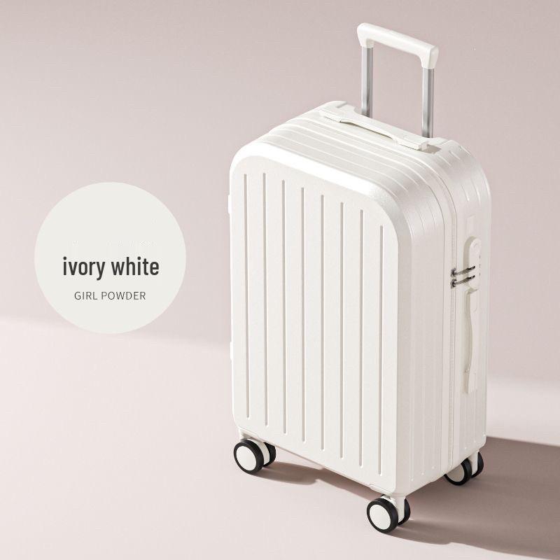 New Style Ins Durable Multifunctional Student Suitcase with Large Capacity and Password Lock Spinner Wheels