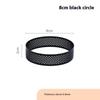 5/6/7/8/9/10 Cm Perforated Tart Rings With Hole Stainless Steel Tart Bottom Tower Fruit Pie Quiches Cake Ring Mousse Baking Mold